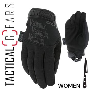MECHANIX WEAR PURSUIT D5 WOMENS SCHNITTSCHUTZ HANDSCHUH TSCR-55 SCHWARZ